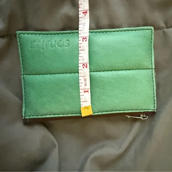 Soruka Green Leather Wallet - Picture 6 of 6